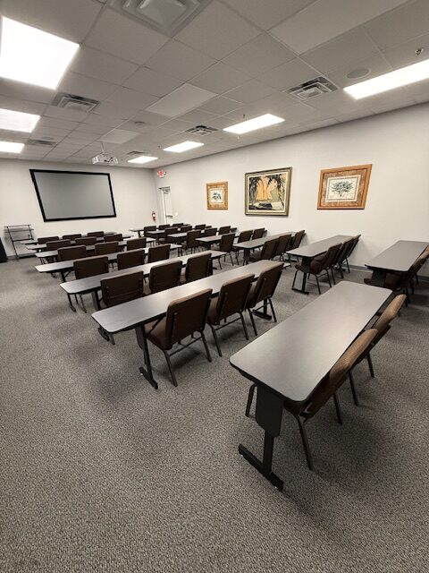 Why a Private Office for Salesperson Roles Beats a Cubicle in 2026 2 professional entering a private office suite at Premier Office Center in Ocala FL